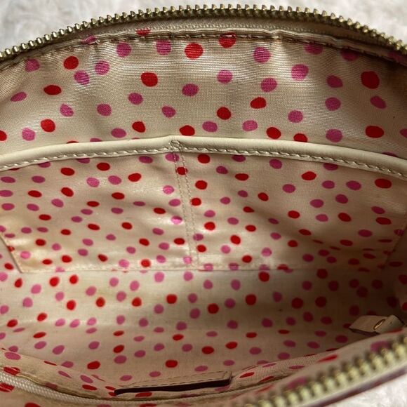 Kate Spade New York Leather Beige Chain-Link small Shoulder Bag - Picture 10 of 12